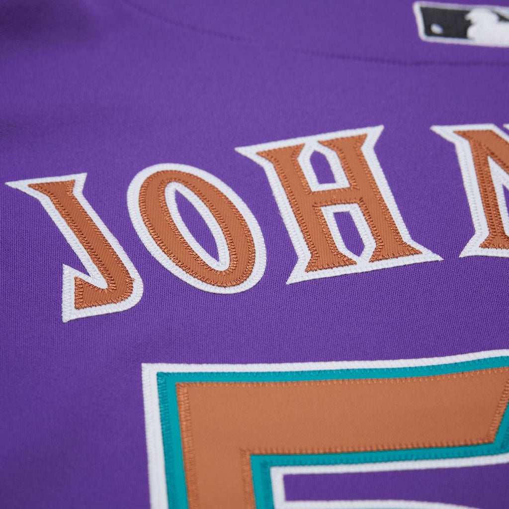 Arizona Diamondbacks Randy Johnson 2000 Throwback Authentic Jersey | Purple