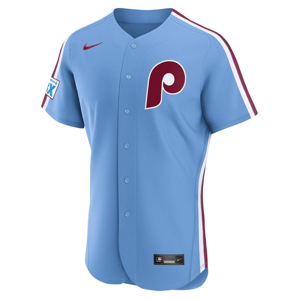 Philadelphia Phillies Alternate Authentic Jersey | Light Blue