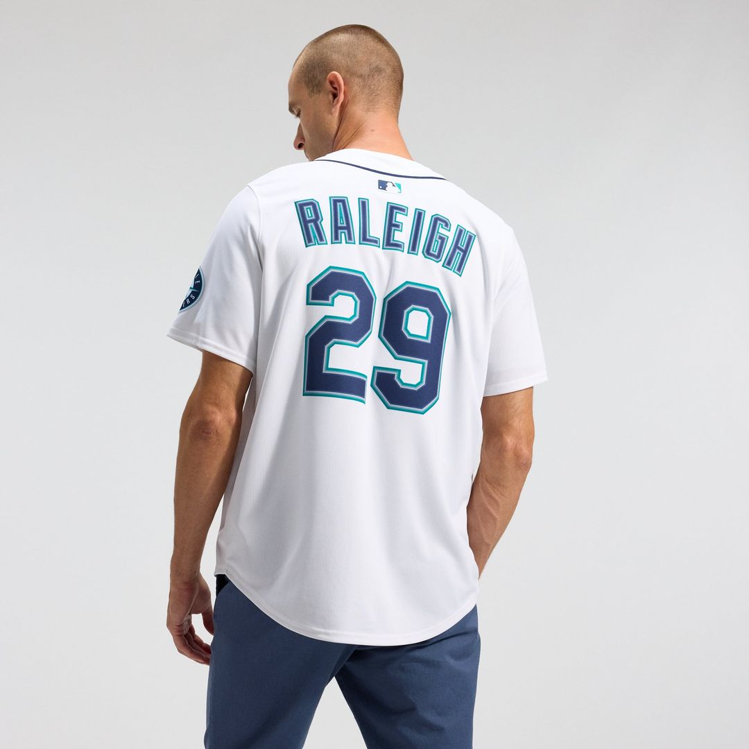 Seattle Mariners Cal Raleigh Home Limited Jersey | White