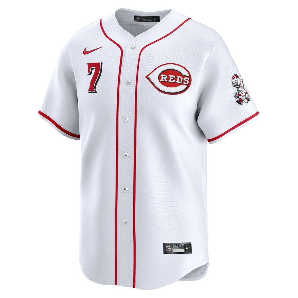 Cincinnati Reds Spencer Steer Home Limited Jersey | White