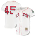 Boston Red Sox Pedro Martinez 1999 Cooperstown Home Authentic Jersey | White