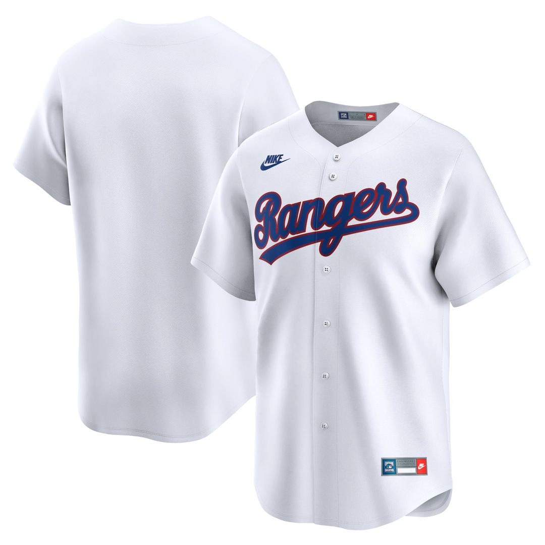 Texas Rangers Cooperstown Limited Jersey | White