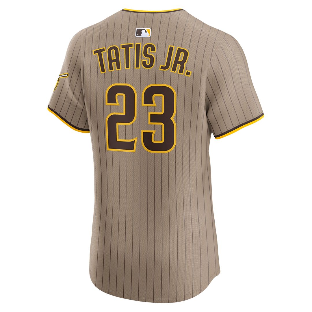 San Diego Padres Fernando Tatis Jr. Road Elite Jersey | Brown