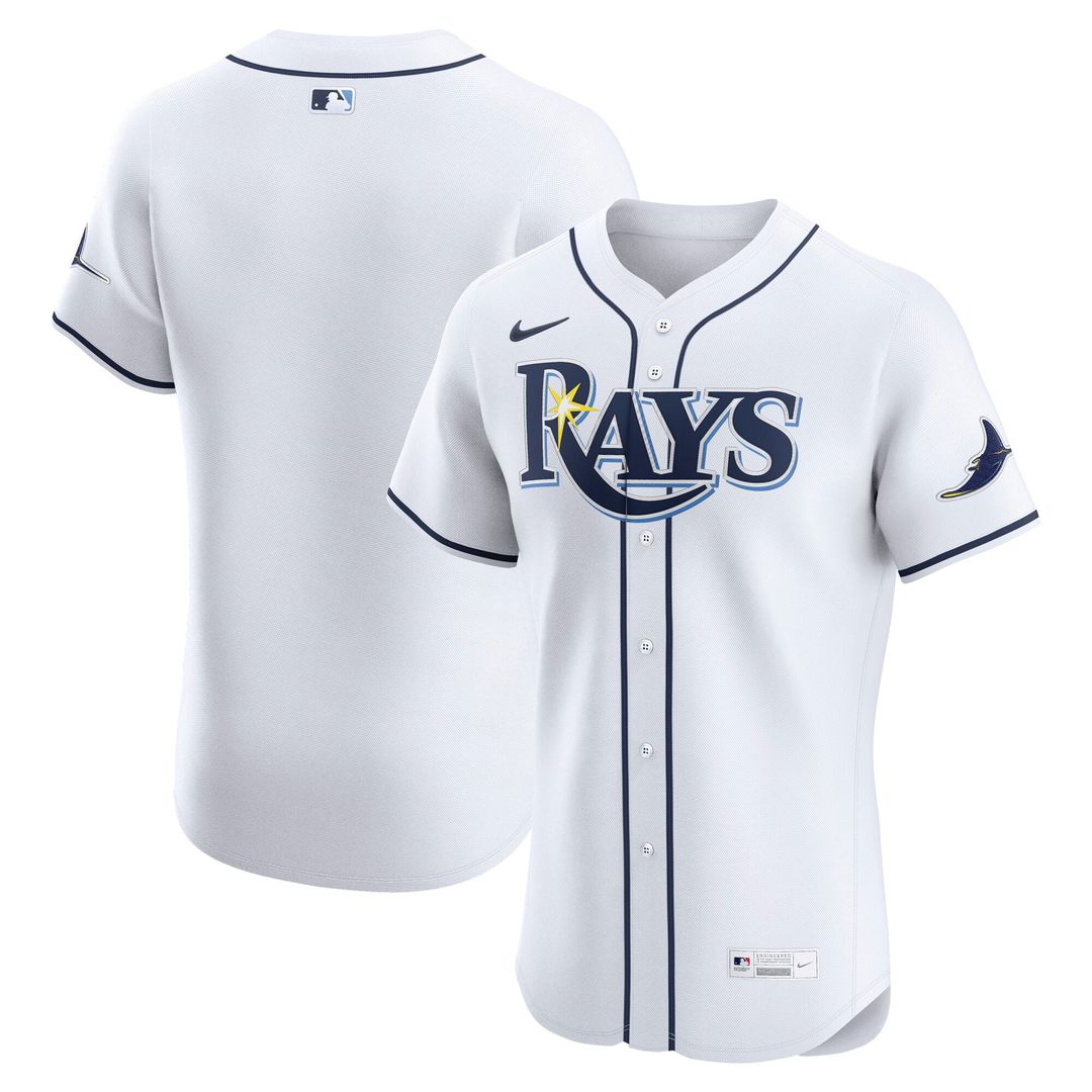 Tampa Bay Rays Home Elite Jersey | White