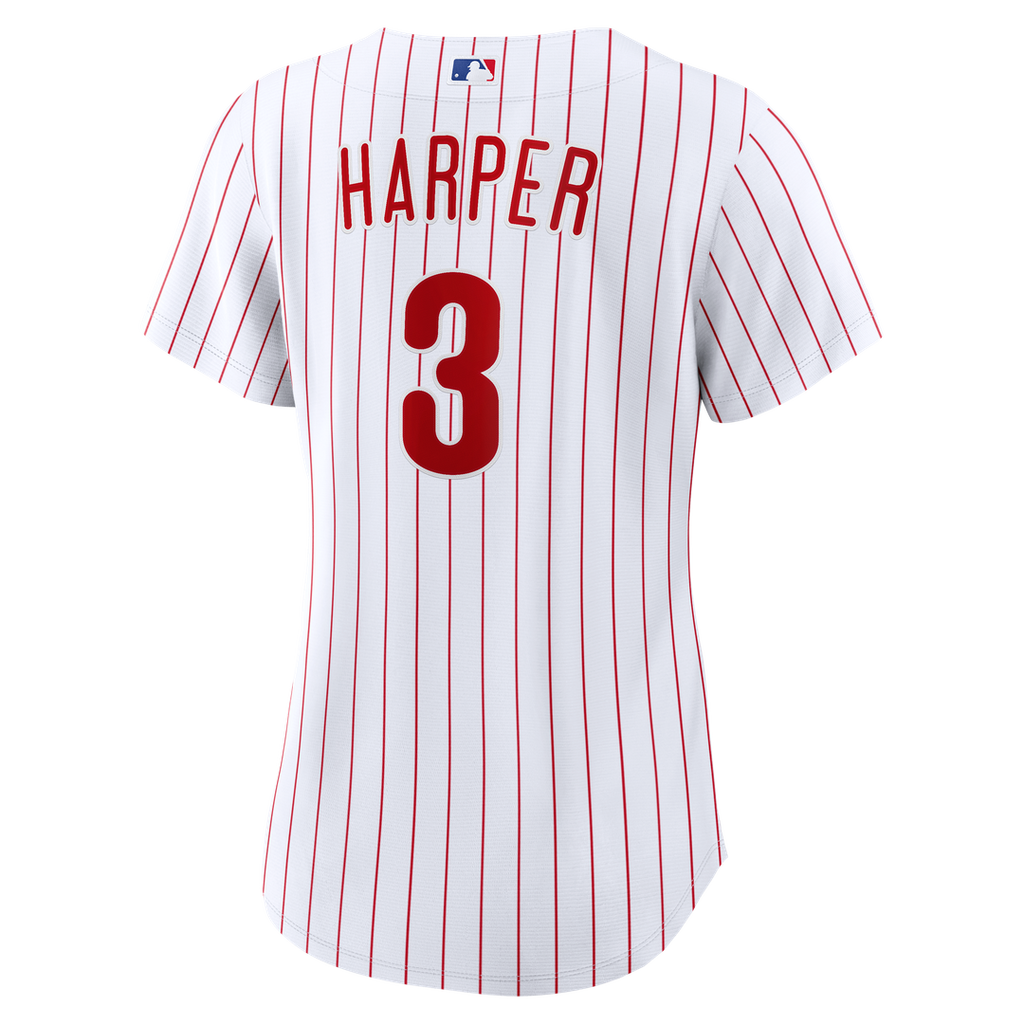 Philadelphia Phillies Bryce Harper Women's Home Replica Jersey | White