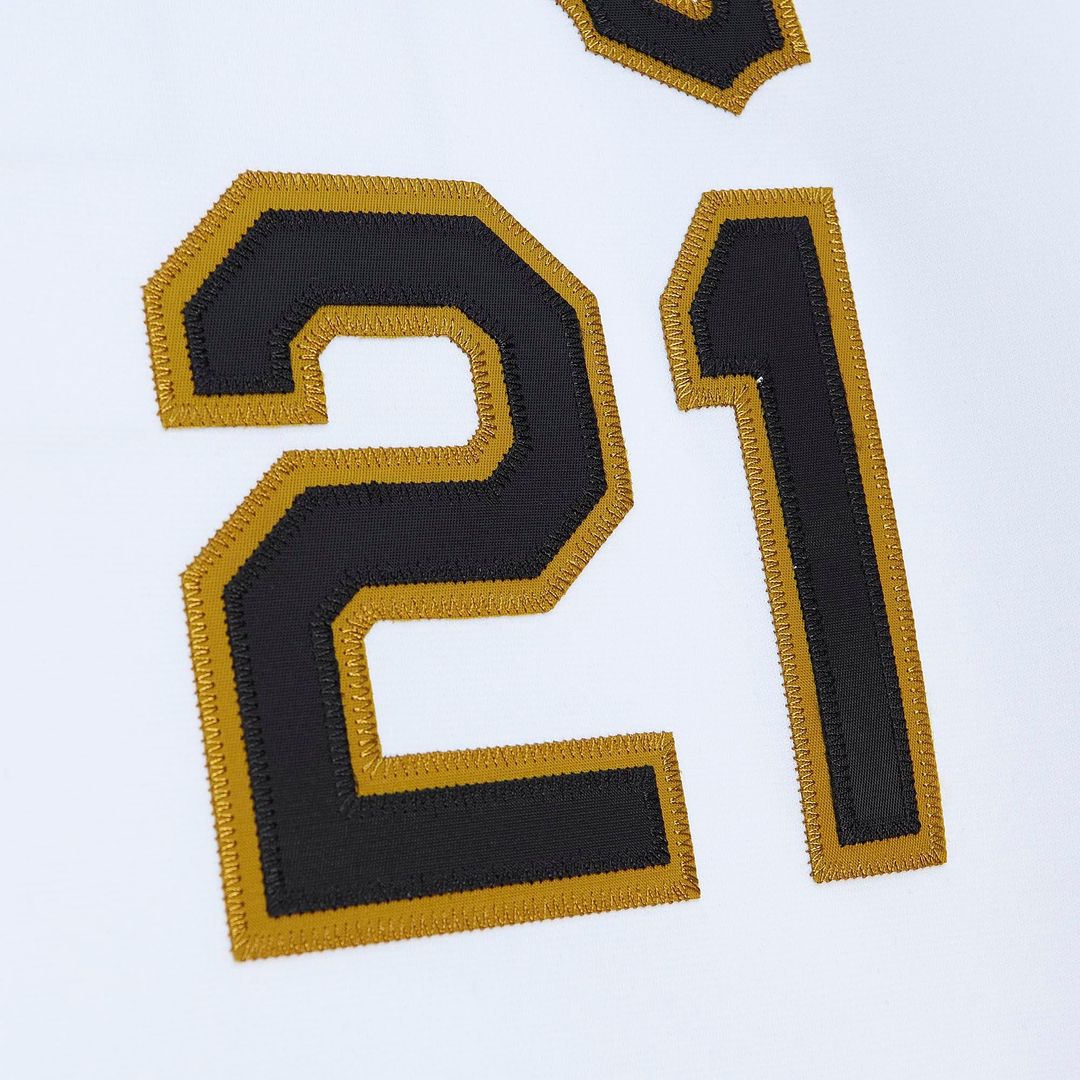 Pittsburgh Pirates Roberto Clemente Cooperstown Authentic Jersey | White