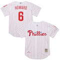Philadelphia Phillies Ryan Howard Cooperstown Authentic Jersey | White