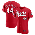 Cincinnati Reds Elly De La Cruz Alternate Authentic Sponsor Patch Jersey | Red