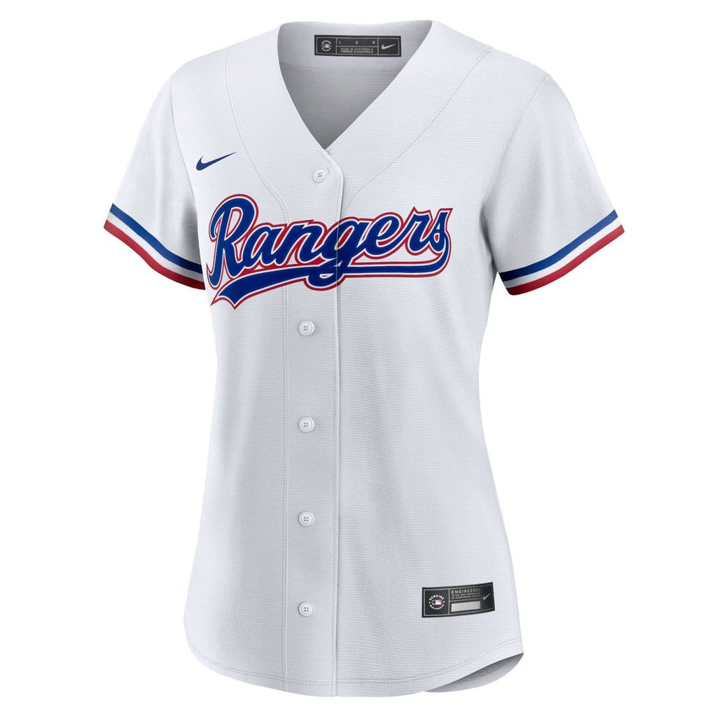 Texas Rangers Corey Seager Women's Home Replica Jersey | White