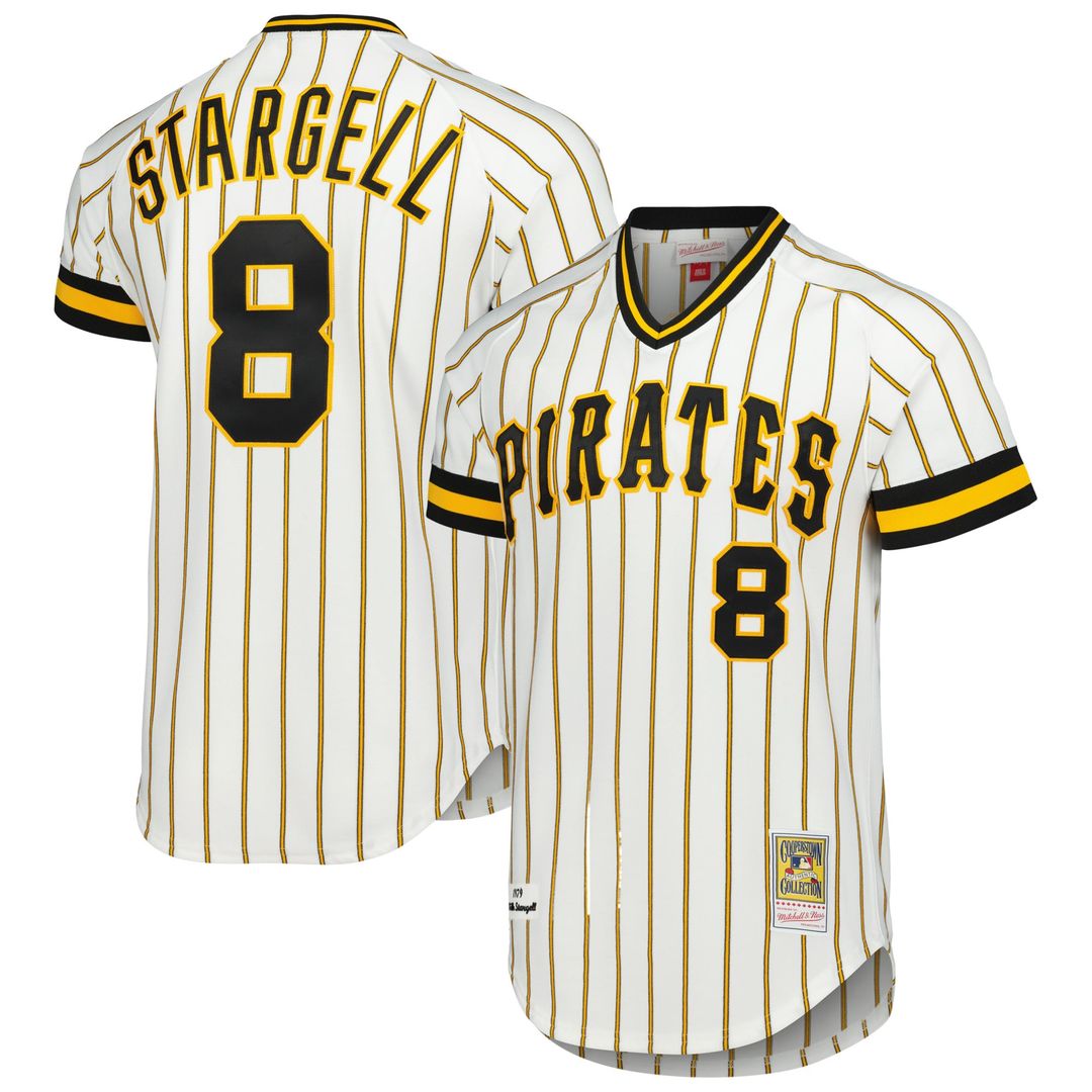 Pittsburgh Pirates Willie Stargell Cooperstown 1979 Authentic Jersey | White