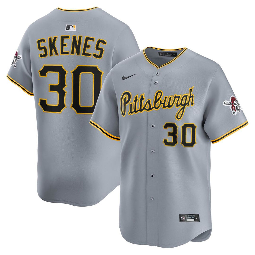 Pittsburgh Pirates Paul Skenes Road Limited Jersey | Gray