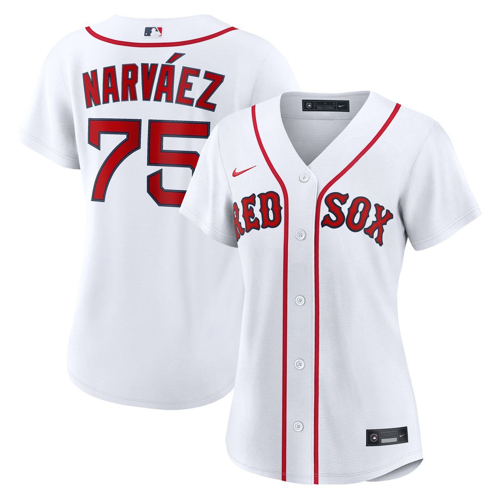 Boston Red Sox Carlos Narváez Women's Home Replica Jersey | White