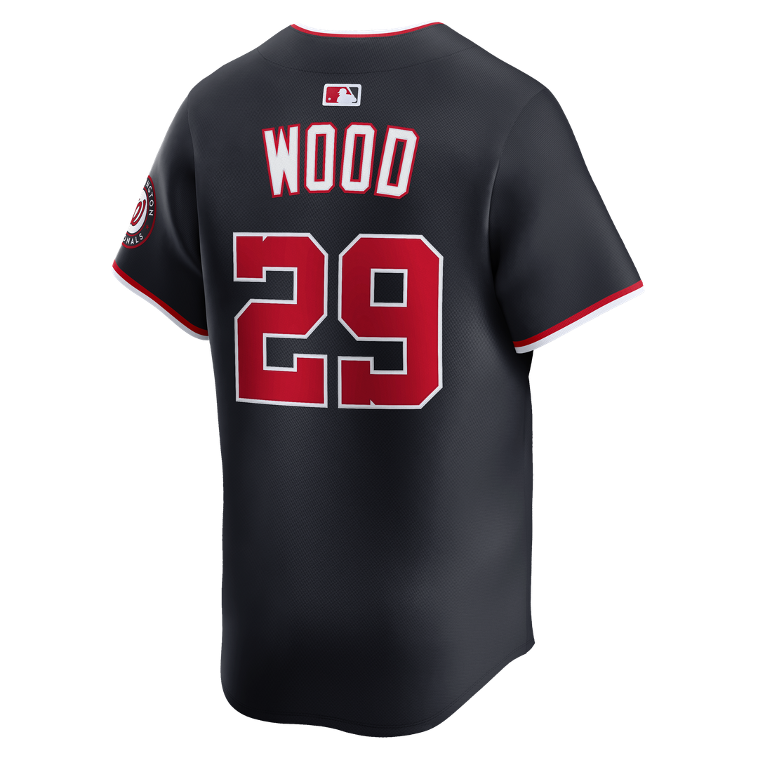 Washington Nationals James Wood Alternate Limited Jersey | Navy