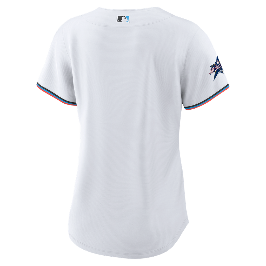 Miami Marlins Women's Replica Team Jersey | White
