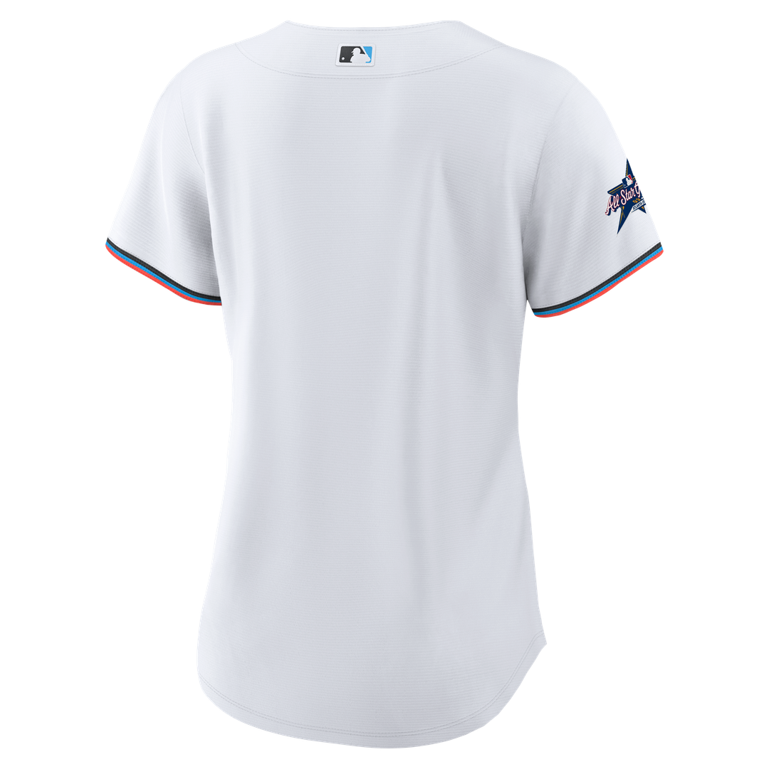 Miami Marlins Women's Replica Team Jersey | White