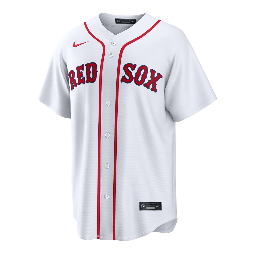 Boston Red Sox Isiah Kiner - Falefa Home Replica Jersey | White