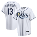 Tampa Bay Rays Junior Caminero Home Replica Jersey | White