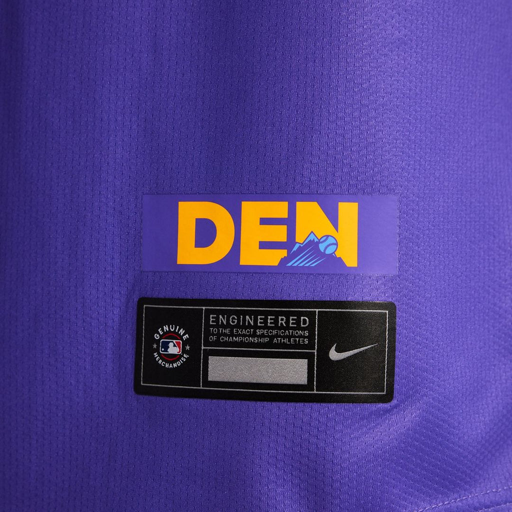 Colorado Rockies 2025 City Connect Limited Jersey | Purple/Light Blue