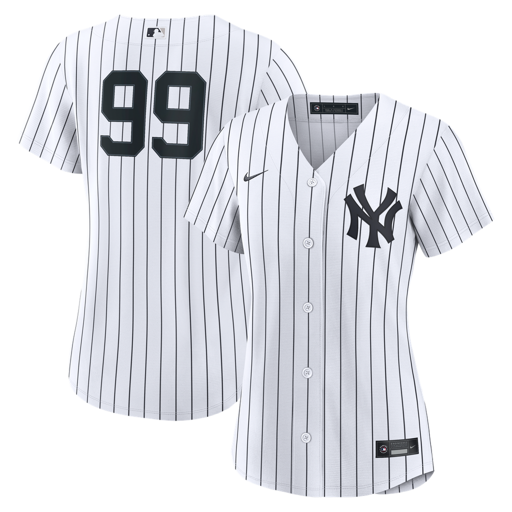 New York Yankees Aaron Judge Women's Home Replica Jersey | White