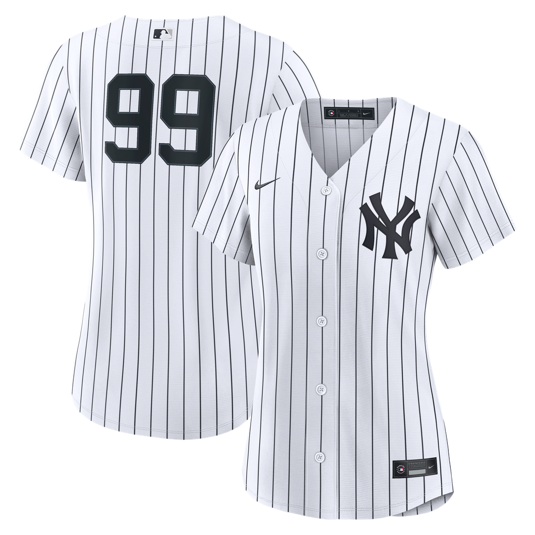 New York Yankees Aaron Judge Women's Home Replica Jersey | White