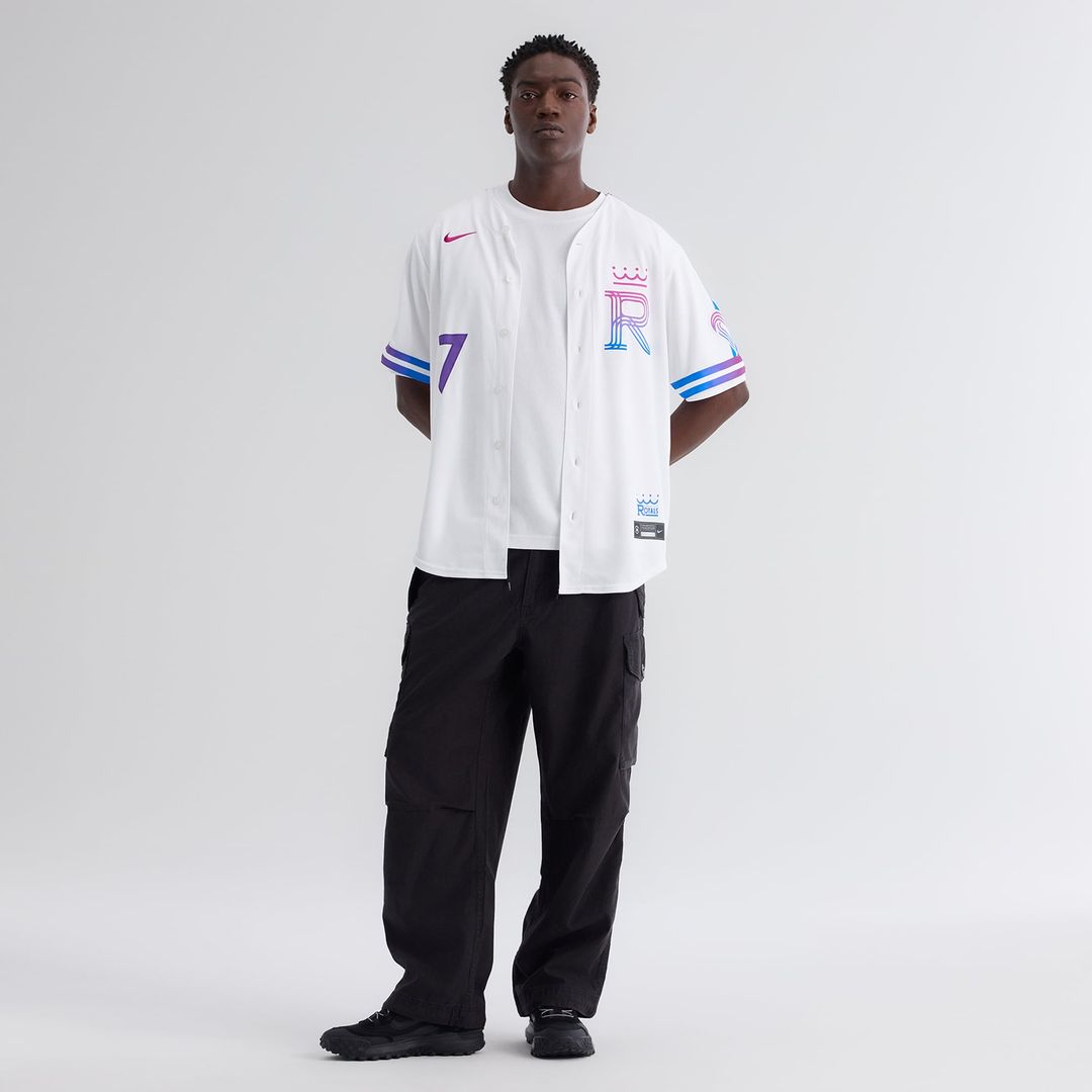 Kansas City Royals Bobby Witt Jr. 2026 City Connect Stadium Jersey | White