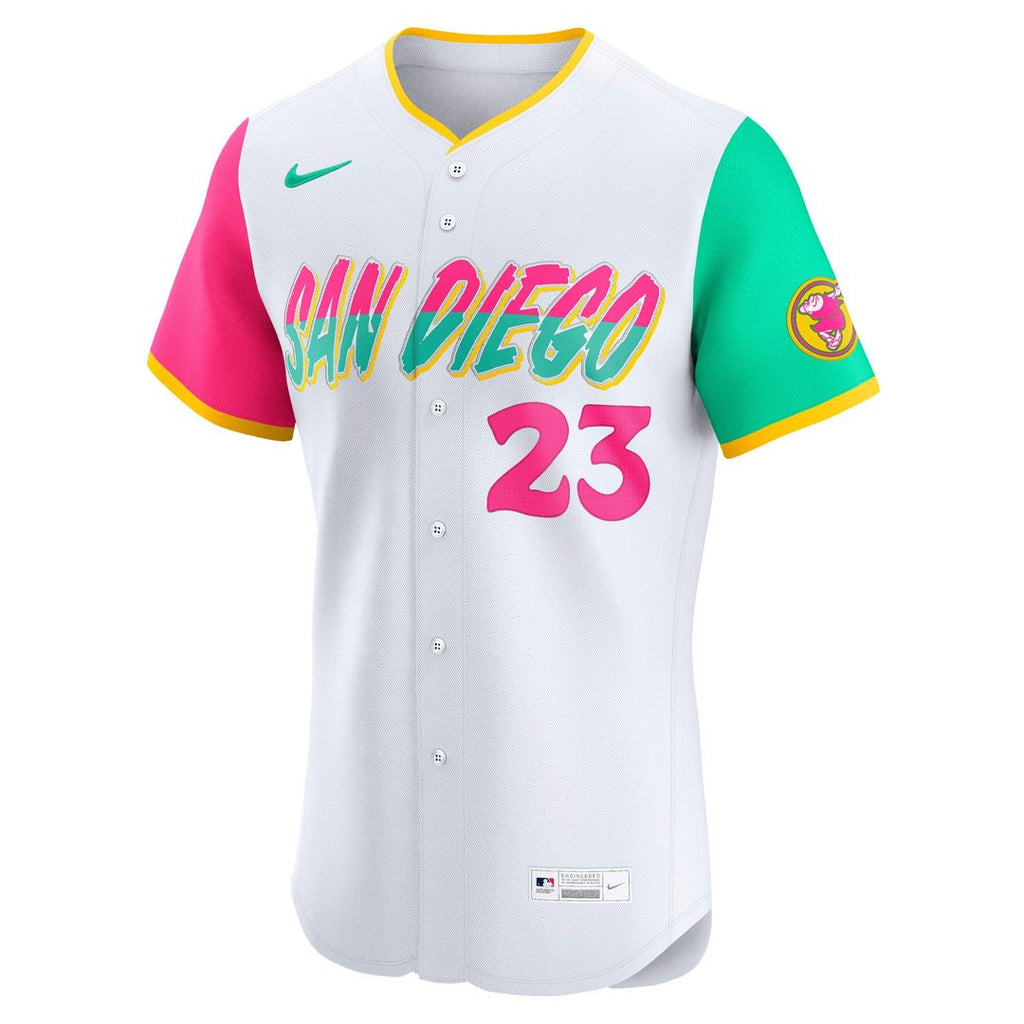 San Diego Padres Fernando Tatis Jr. City Connect Elite Jersey | White
