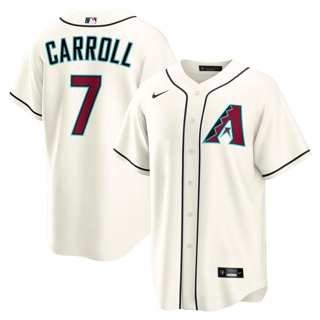 Arizona Diamondbacks Corbin Carroll Home Replica Jersey | Cream