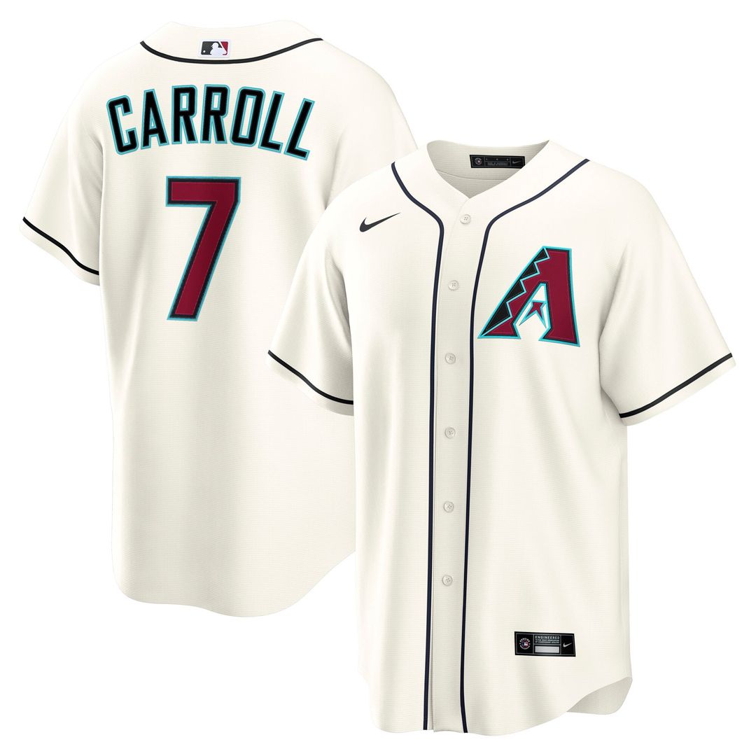Arizona Diamondbacks Corbin Carroll Home Replica Jersey | Cream