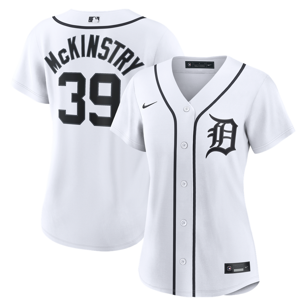 Detroit Tigers Zach McKinstry Women's Home Replica Jersey | White