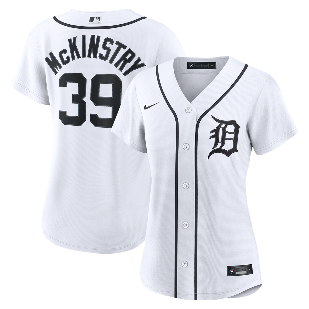 Detroit Tigers Zach McKinstry Women's Home Replica Jersey | White