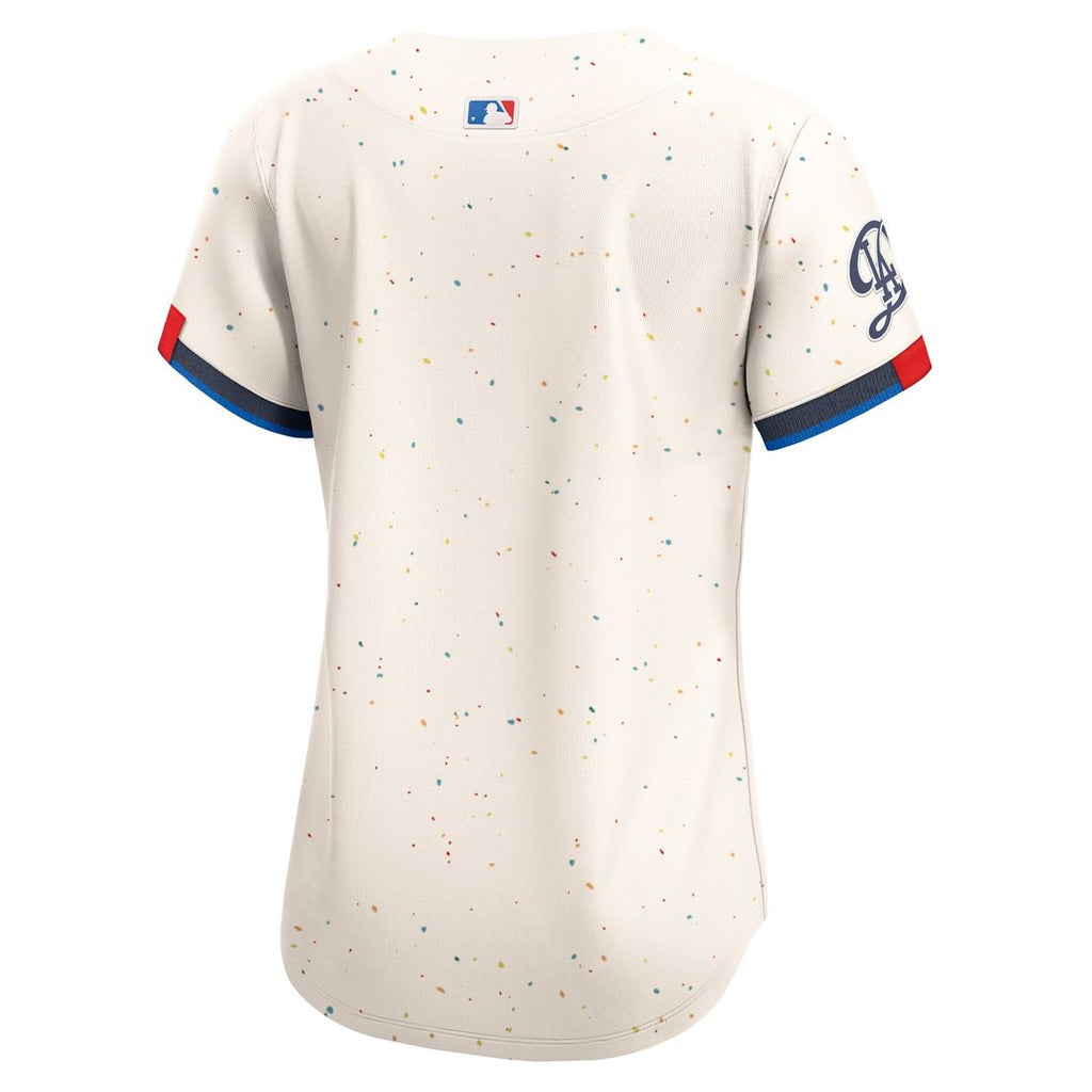 Los Angeles Dodgers Women's City Connect Limited Jersey | Cream