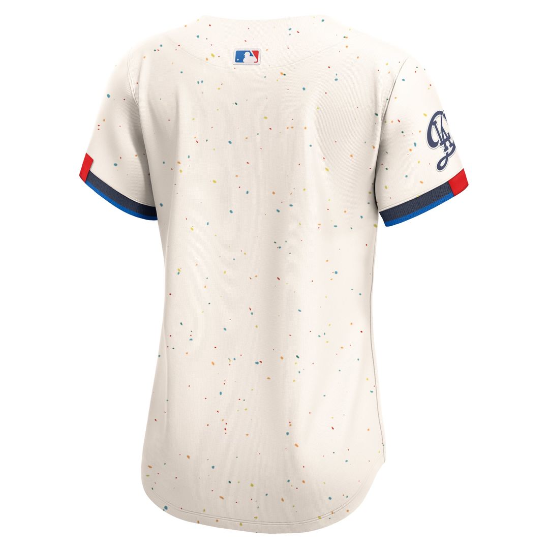 Los Angeles Dodgers Women's City Connect Limited Jersey | Cream