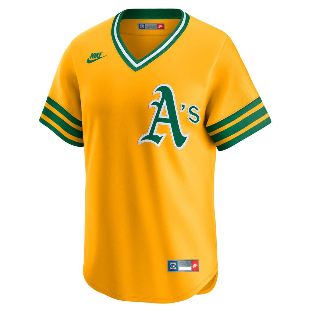 Athletics Cooperstown Limited Jersey | Gold