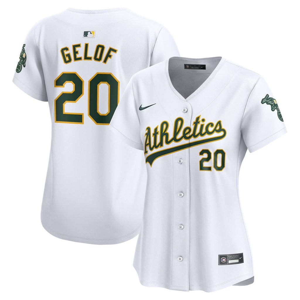 Athletics Zack Gelof Women's Home Limited Jersey | White