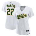 Athletics Jeff McNeil Women's Home Replica Jersey | White