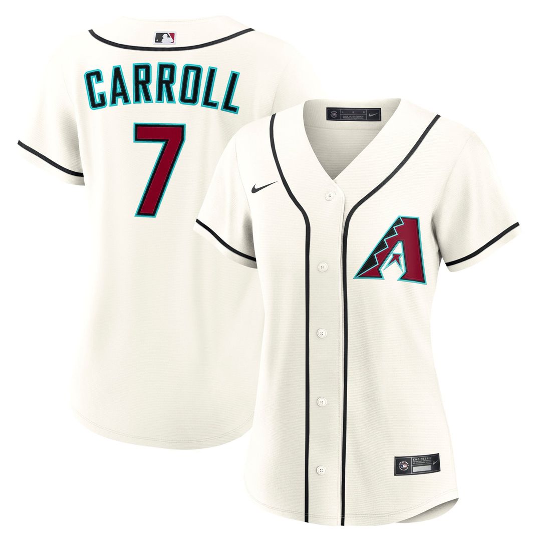Arizona Diamondbacks Corbin Carroll Women's Home Replica Jersey | Cream