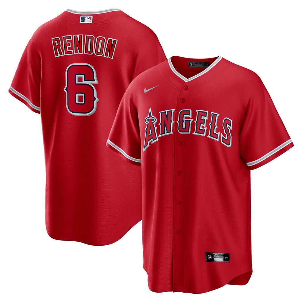 Los Angeles Angels Anthony Rendon Alternate Replica Player Name Jersey | Red