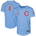 Chicago Cubs Pete Crow - Armstrong Youth Alternate 2 Stadium Jersey | Light Blue