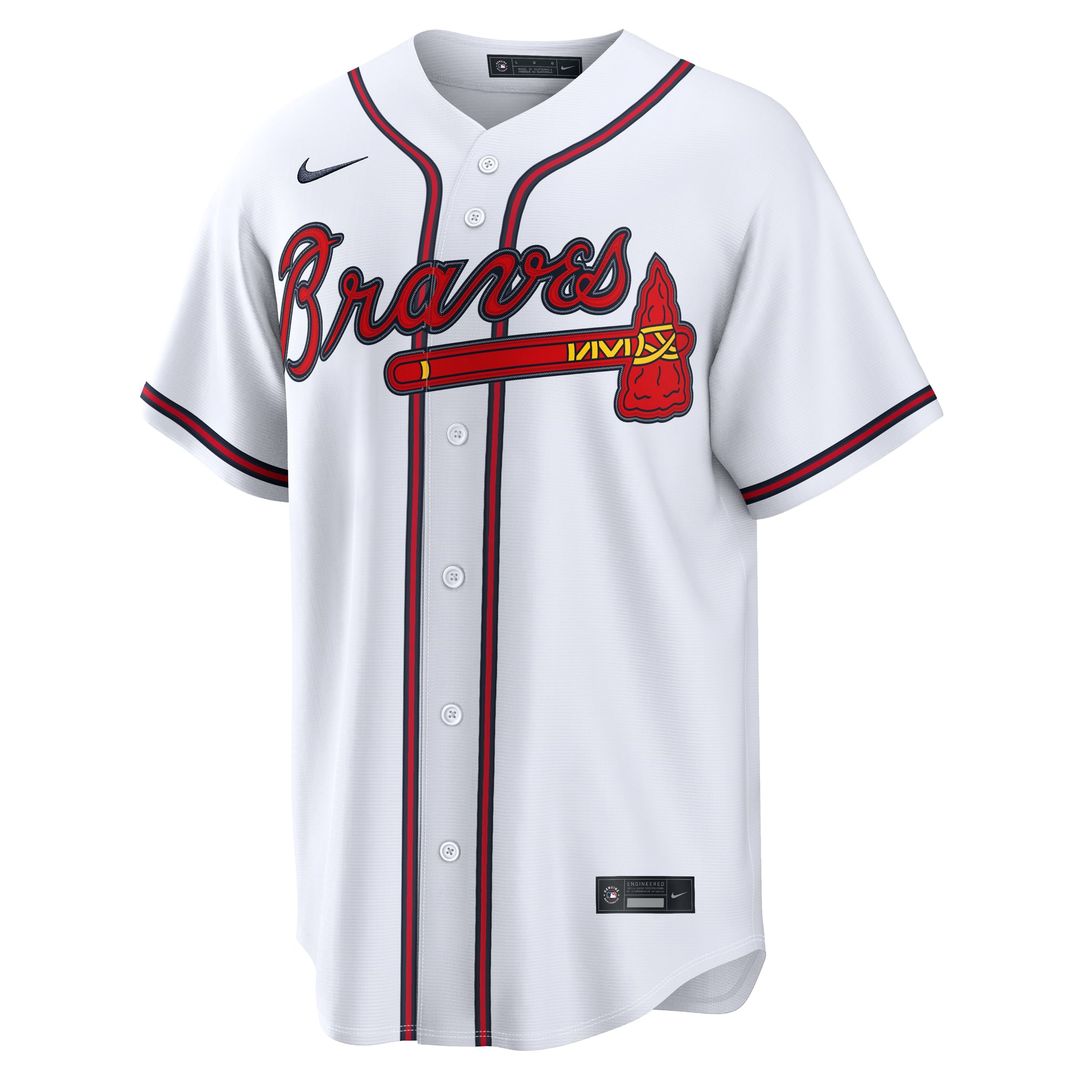 Atlanta Braves Matt Olson Home Replica Jersey | White