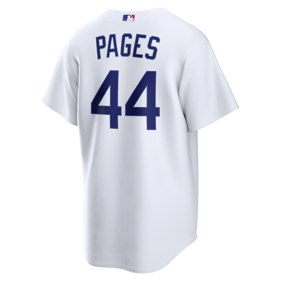 Los Angeles Dodgers Andy Pages Home Replica Jersey | White