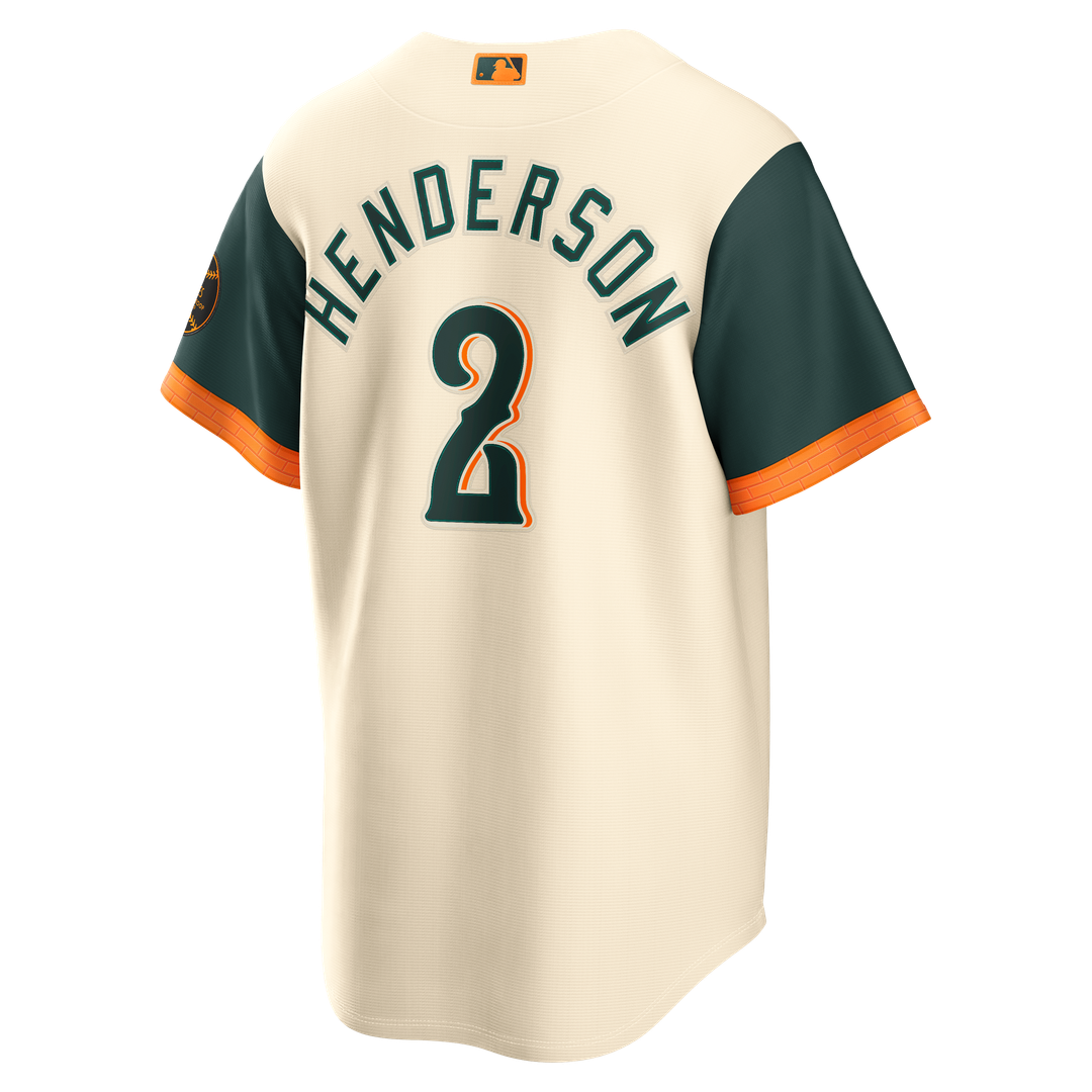 Baltimore Orioles Gunnar Henderson 2026 City Connect Stadium Jersey | Cream