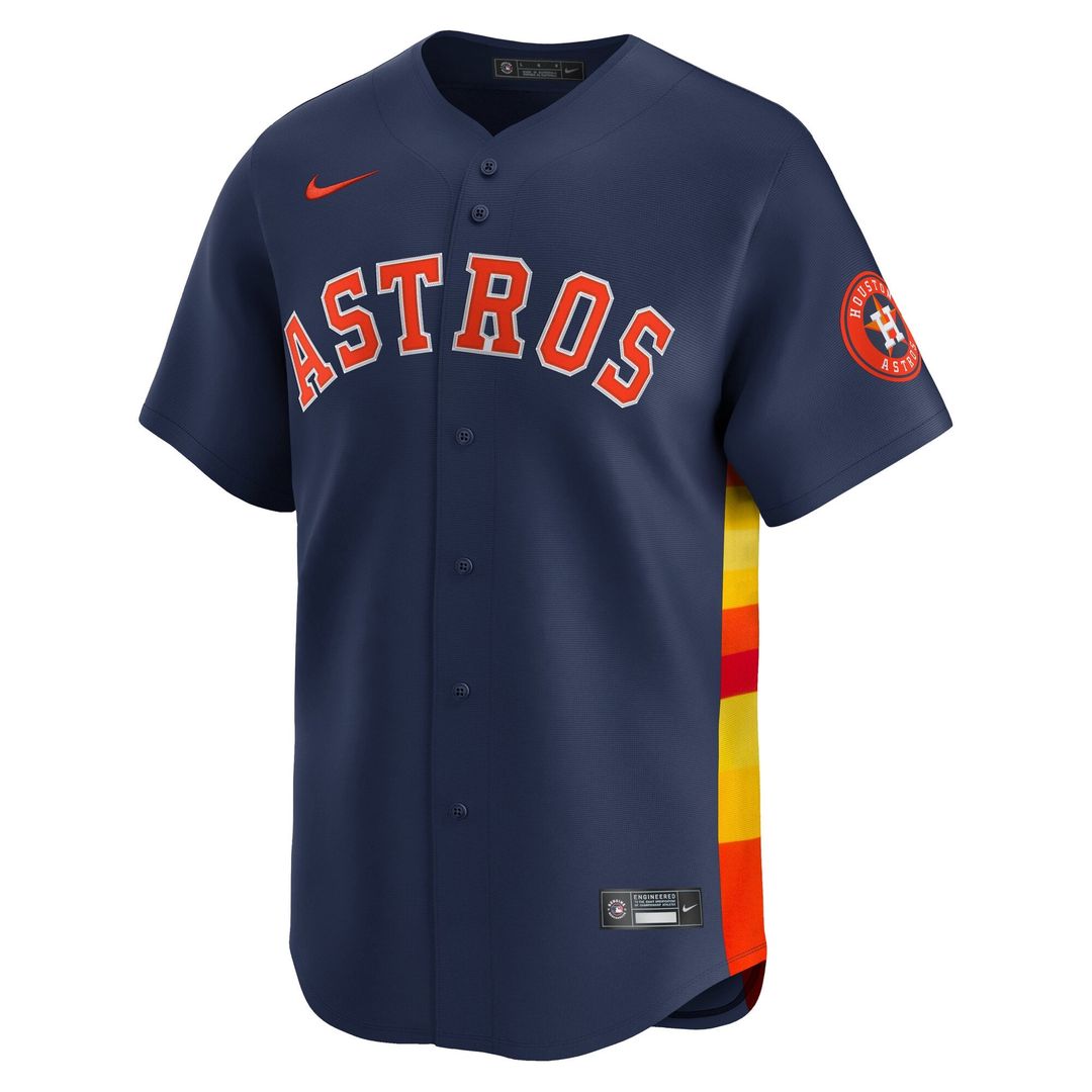 Houston Astros Jose Altuve Alternate Limited Jersey | Navy