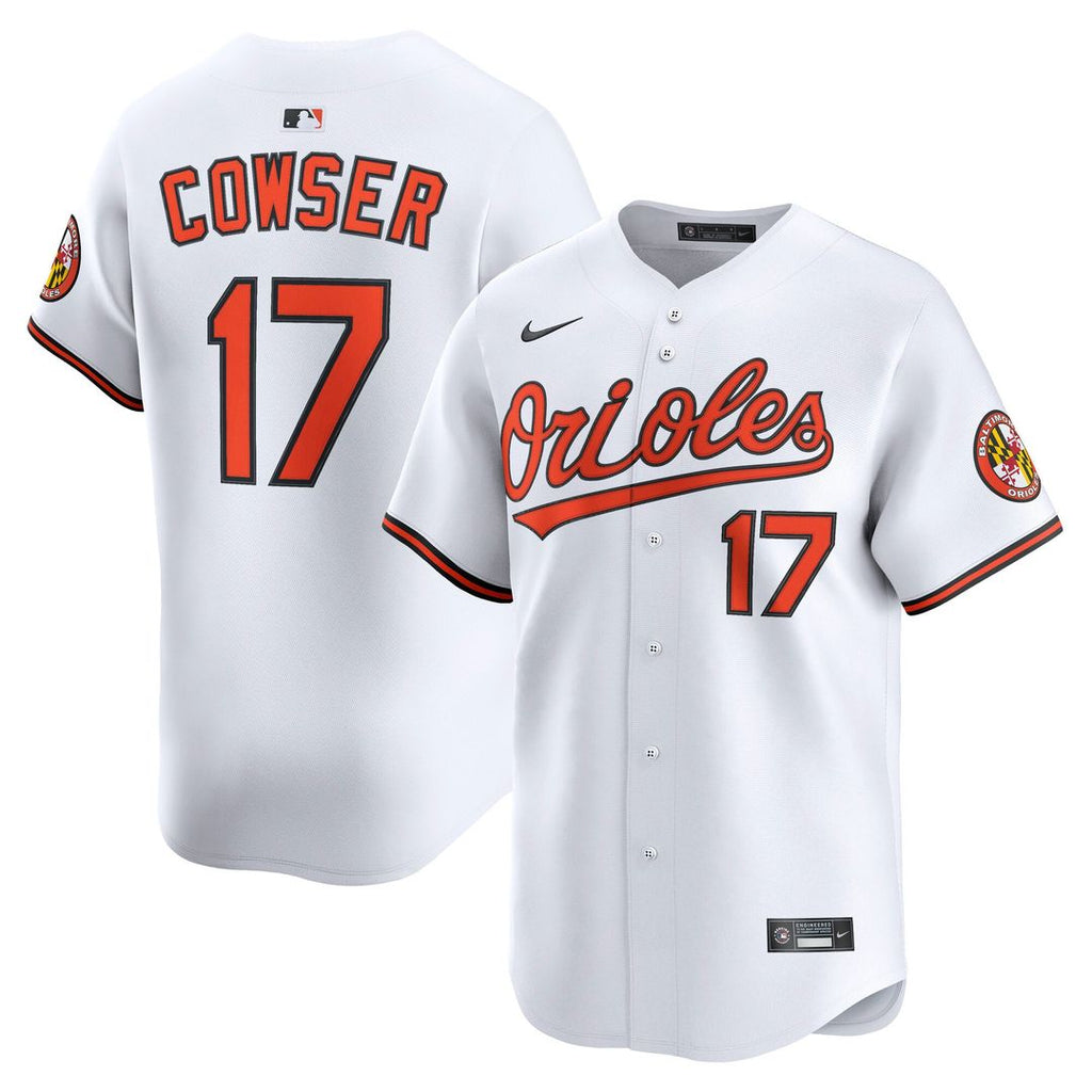 Baltimore Orioles Colton Cowser Home Limited Jersey | White