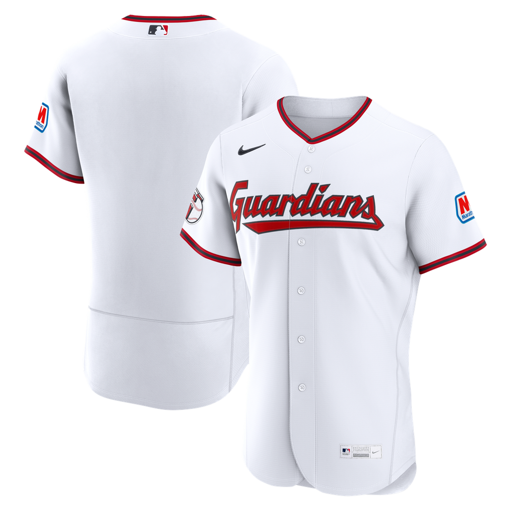 Cleveland Guardians Home Authentic Jersey | White