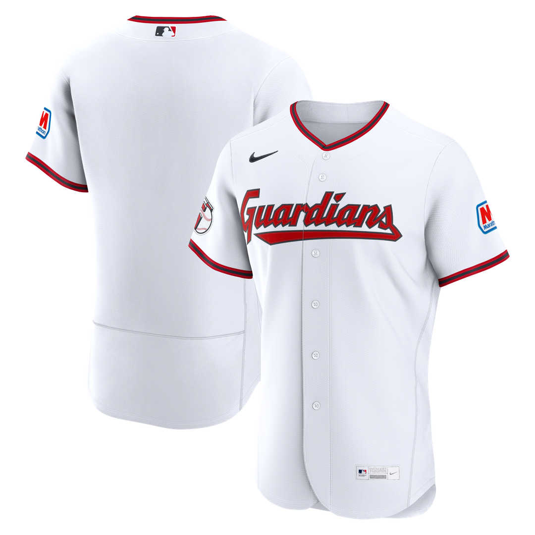 Cleveland Guardians Home Authentic Jersey | White