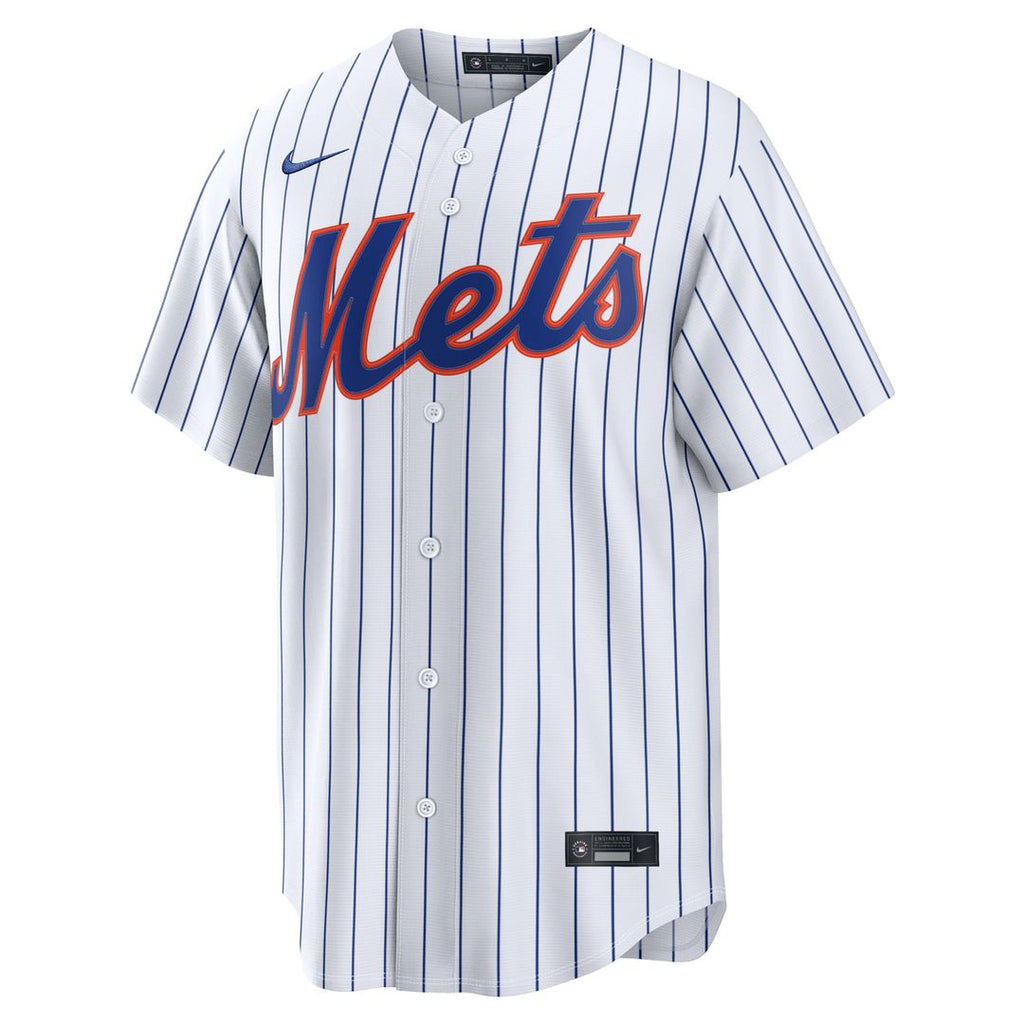 New York Mets Tylor Megill Home Replica Jersey | White