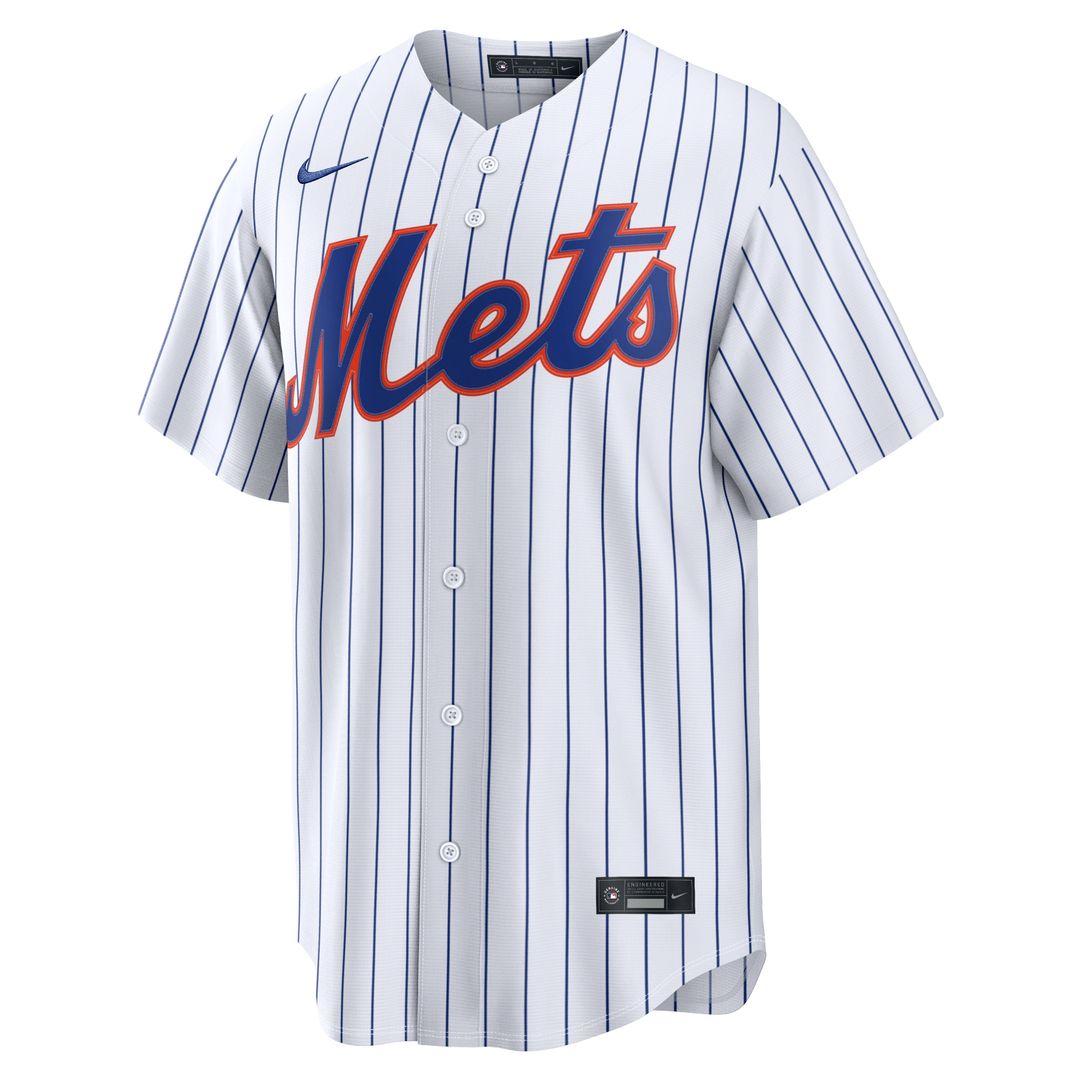 New York Mets Tylor Megill Home Replica Jersey | White