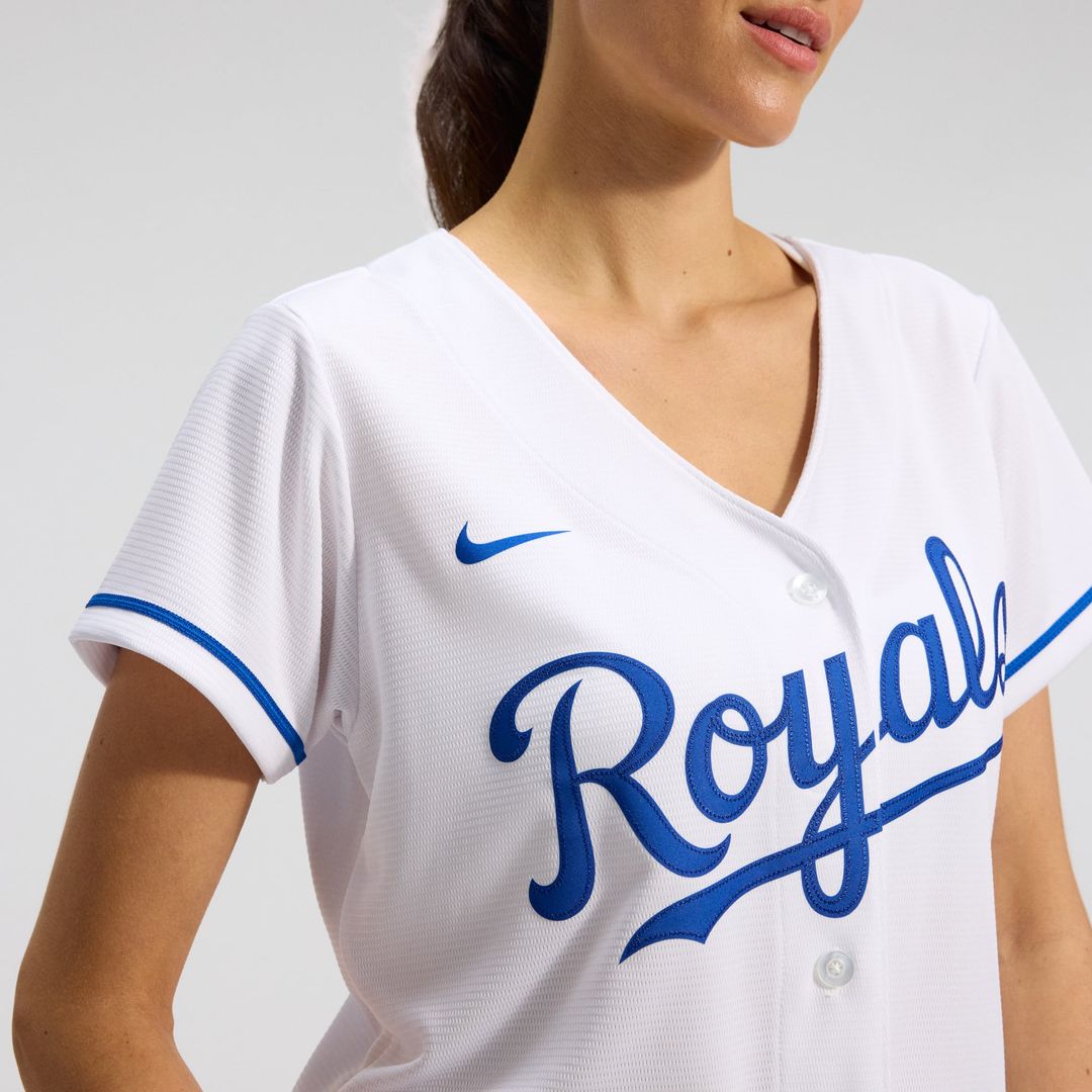 Kansas City Royals Women's Home Replica Team Jersey | White