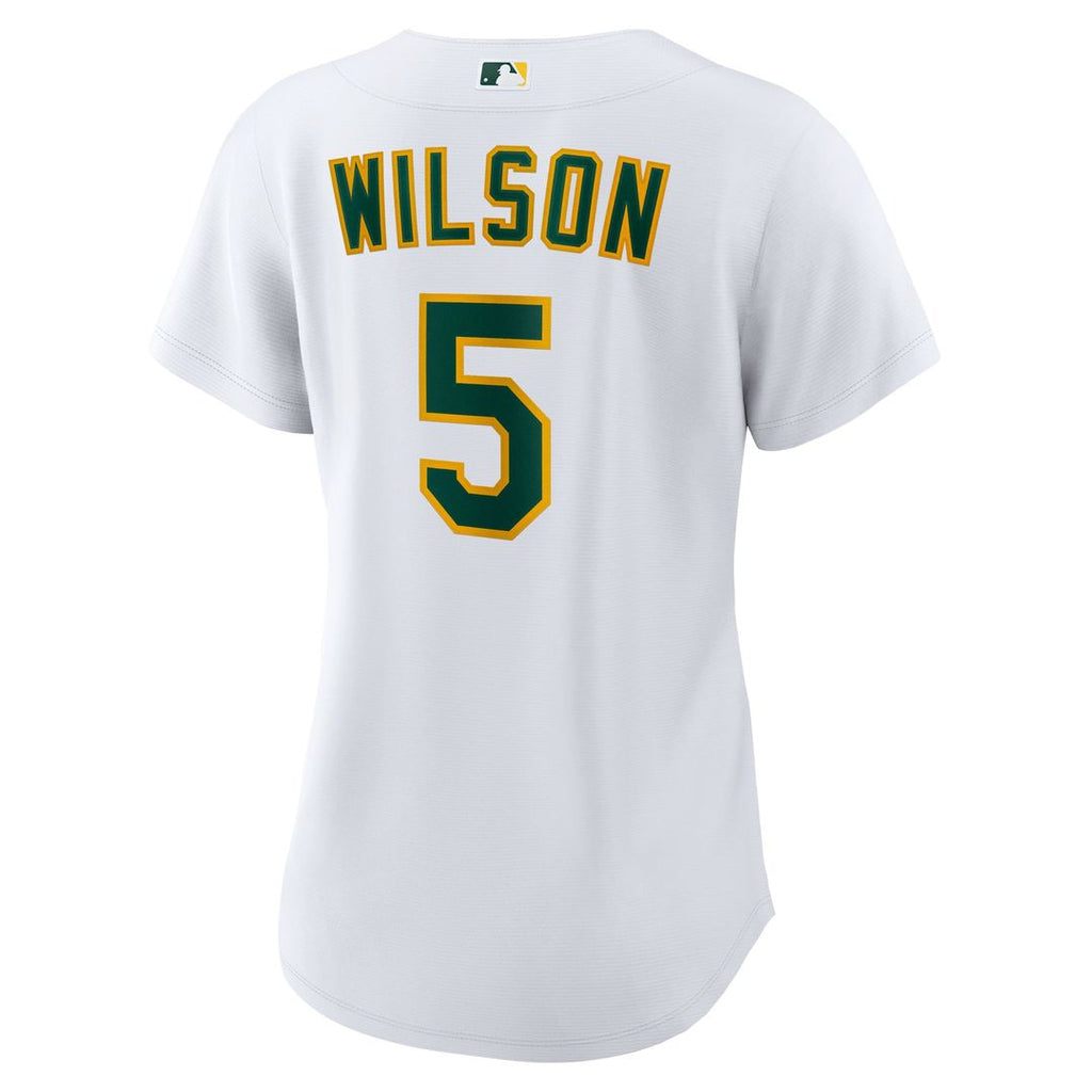 Athletics Jacob Wilson Women's Home Replica Jersey | White