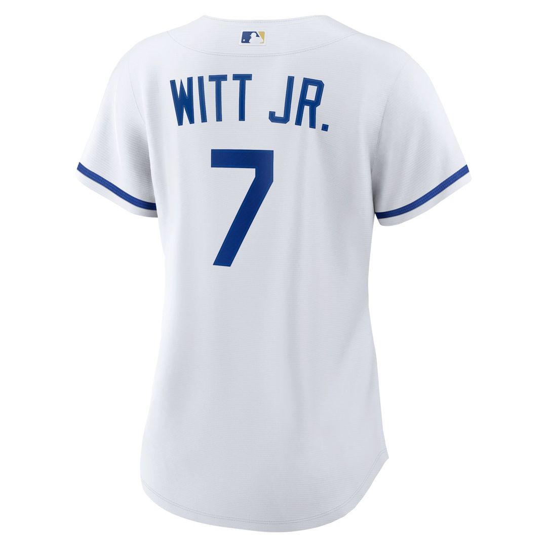 Kansas City Royals Bobby Witt Jr. Women's Home Replica Jersey | White